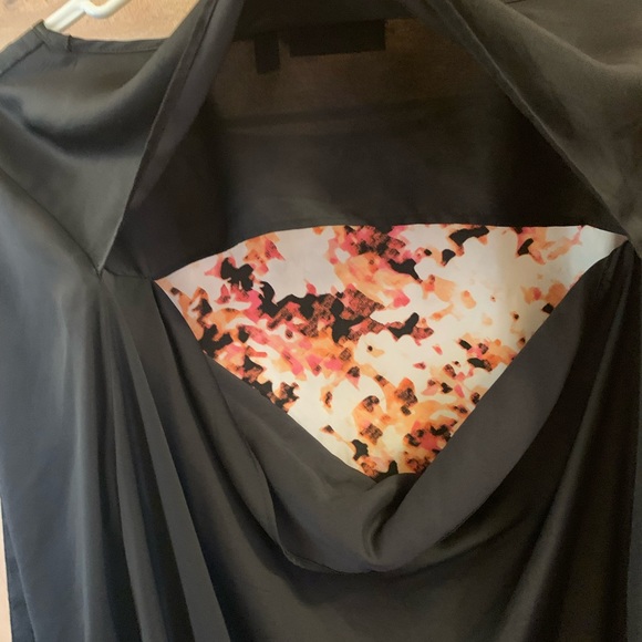 Apt 9 floral open back blouse Plus size - Picture 7 of 7